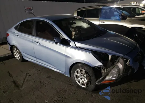 2013 Hyundai Accent Gls из США, поврежденный, VIN KMHCT4AE5DU314081